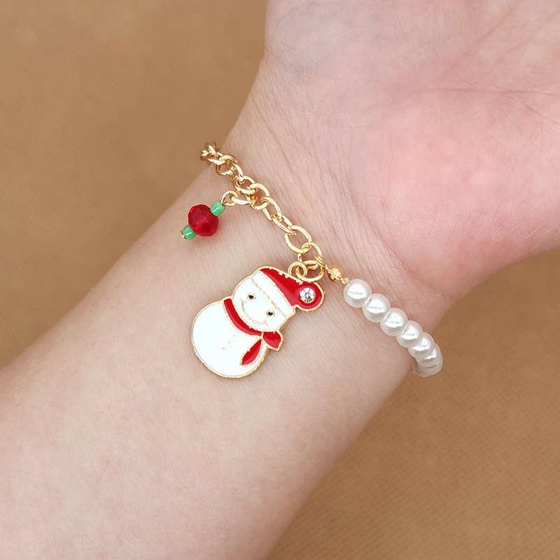 Shimmering Pearl Charm Bracelet - LuxeJoy