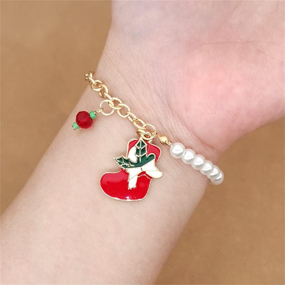 Shimmering Pearl Charm Bracelet - LuxeJoy