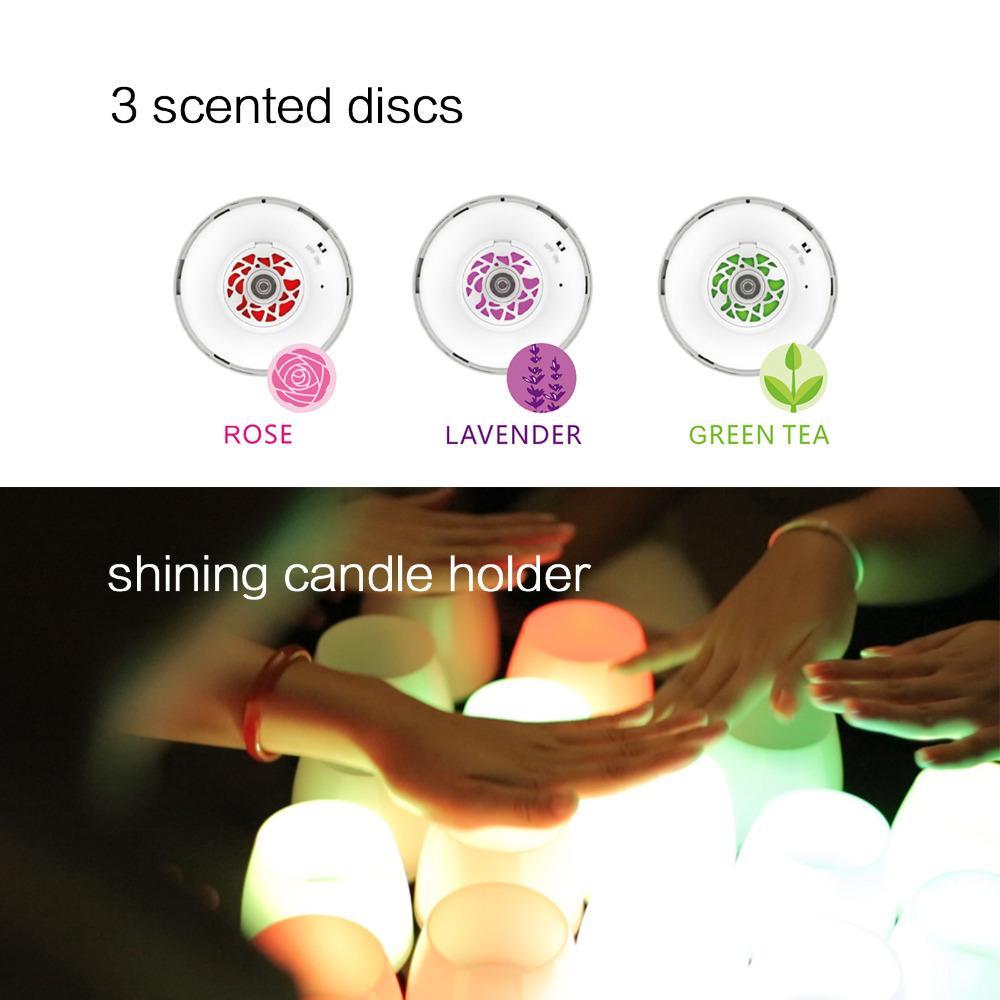 Scented LED Smart Candle - Lumina Essence