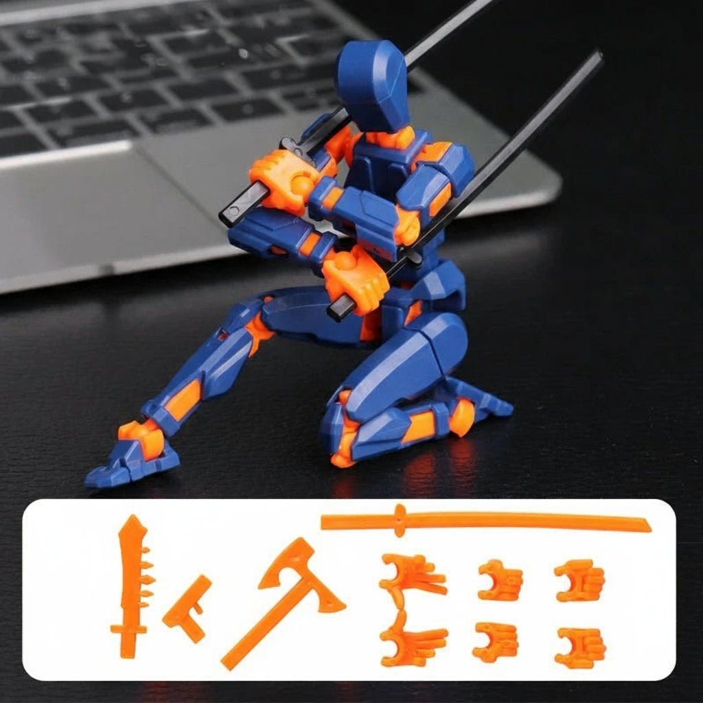 3D-Printed Action Figure - MechFusion Toys