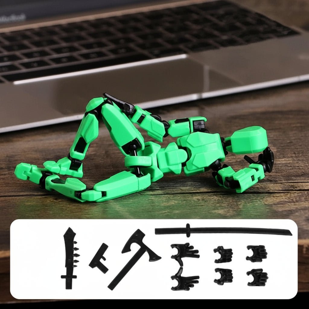 3D-Printed Action Figure - MechFusion Toys