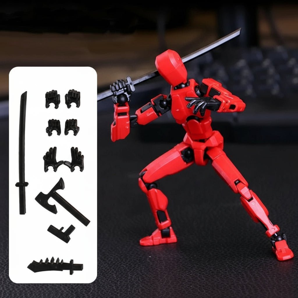 3D-Printed Action Figure - MechFusion Toys