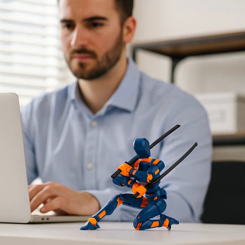 3D-Printed Action Figure - MechFusion Toys