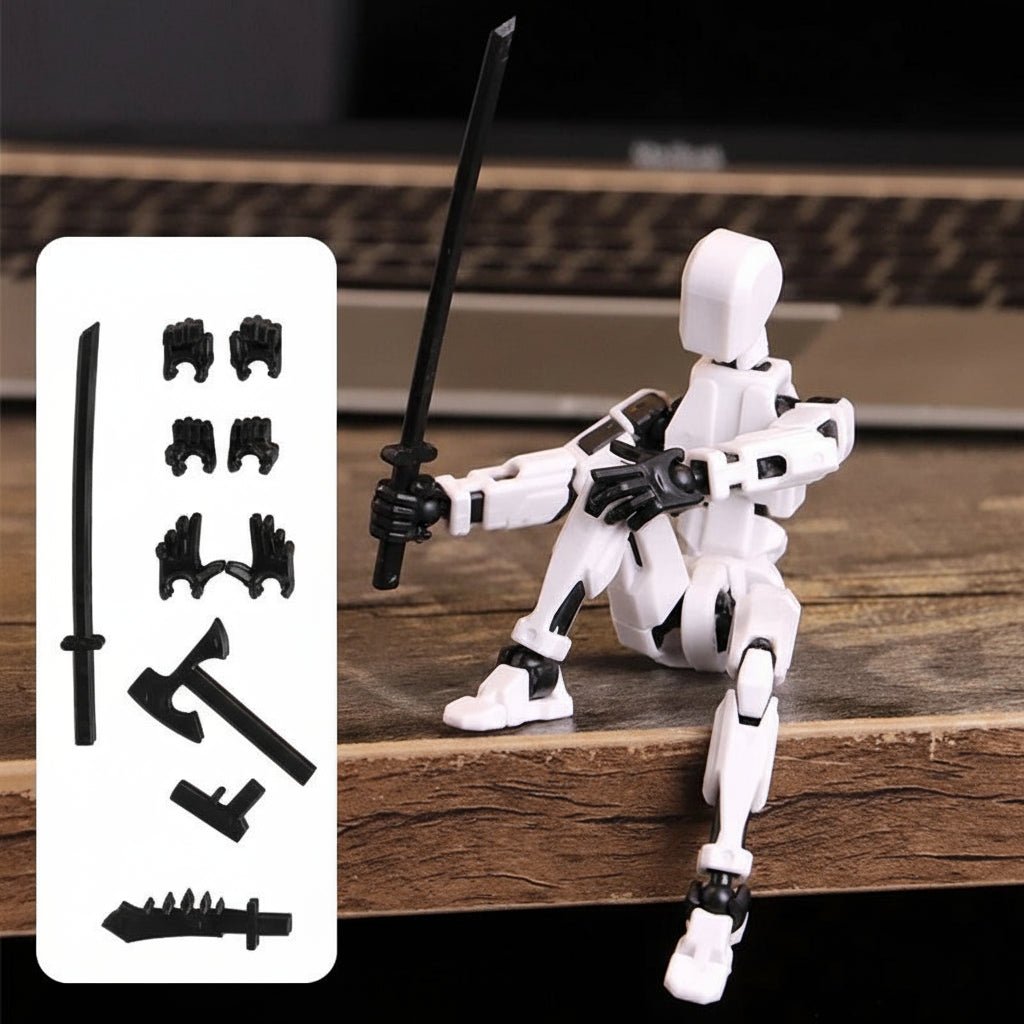 3D-Printed Action Figure - MechFusion Toys
