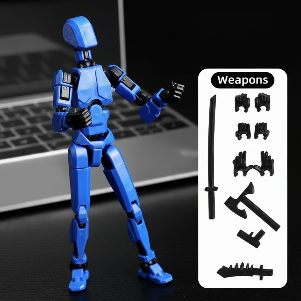 3D-Printed Action Figure - MechFusion Toys