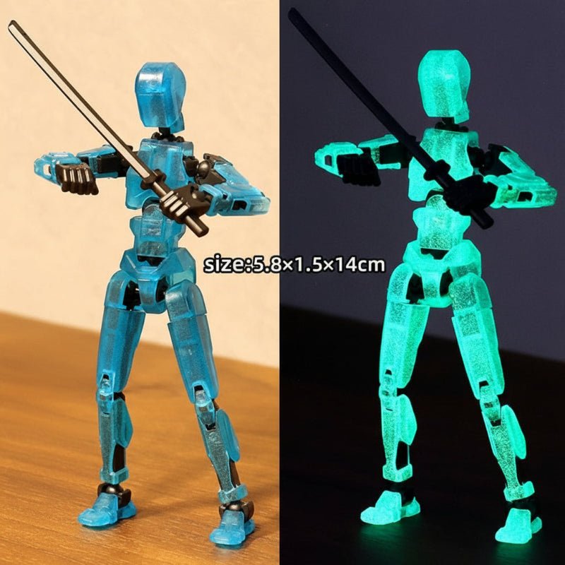 3D-Printed Action Figure - MechFusion Toys