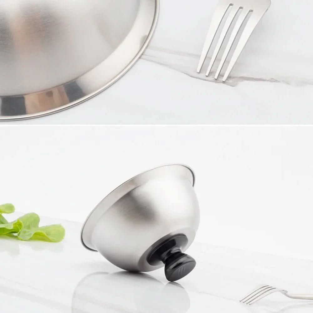 CookMaster - Stainless Steel Lid for Perfect Melting