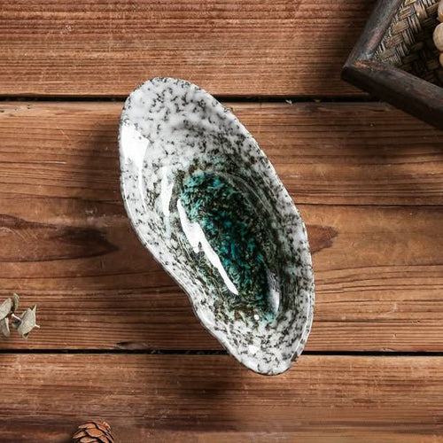 Ceramic Sushi Dish - Oceanic Elegance