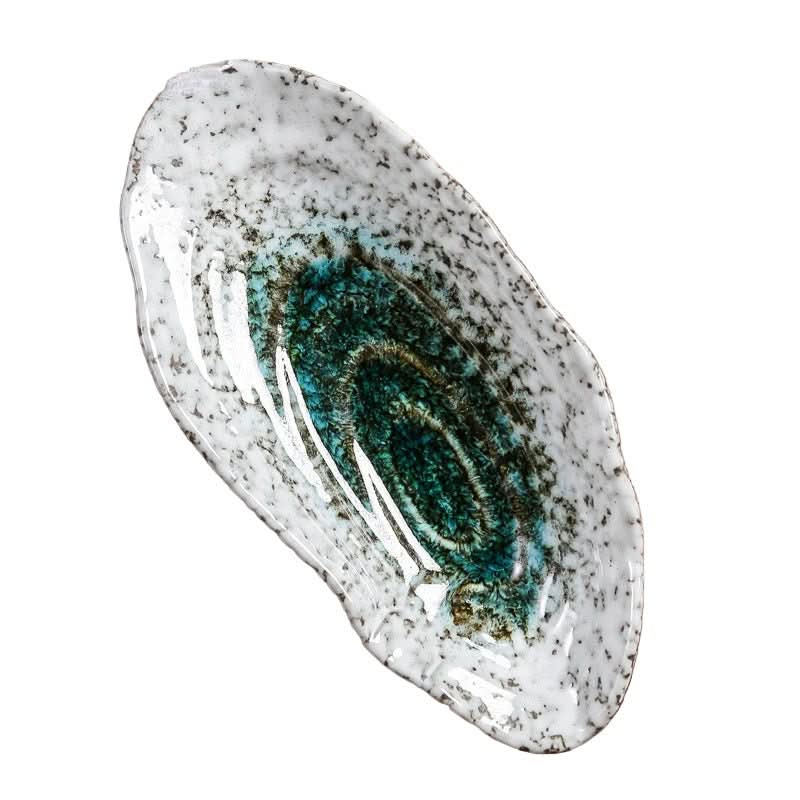 Ceramic Sushi Dish - Oceanic Elegance