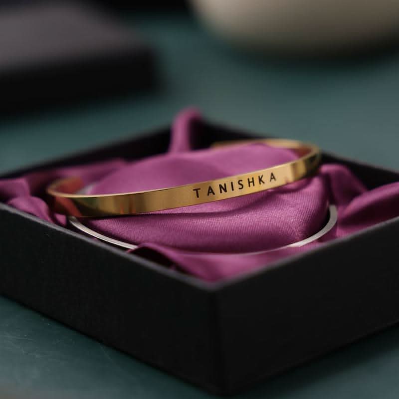 Stainless Steel Bracelet - LuxeCraft with Custom Engraving