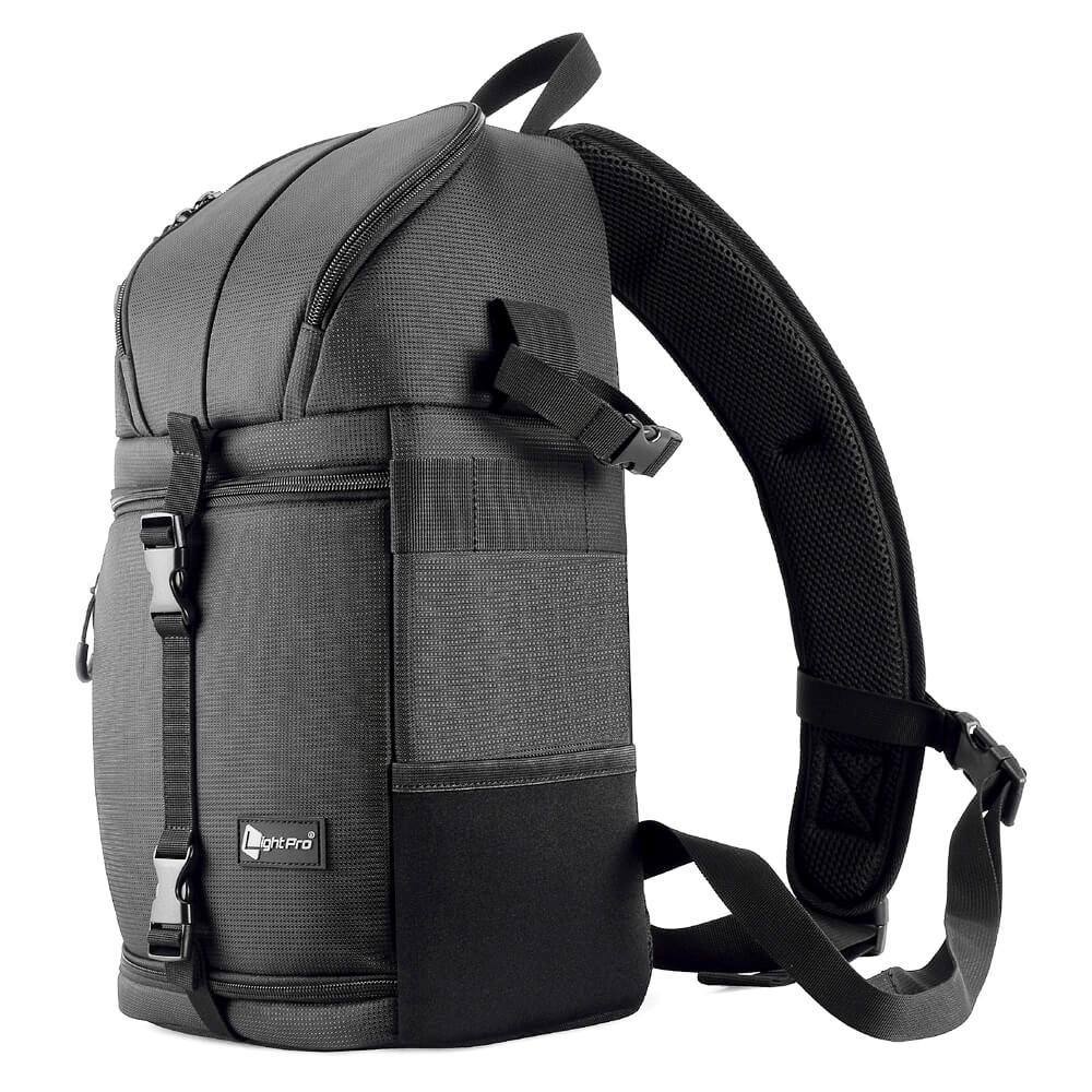 DSLR Camera Sling Bag - LuxeGear with Quick Access Design