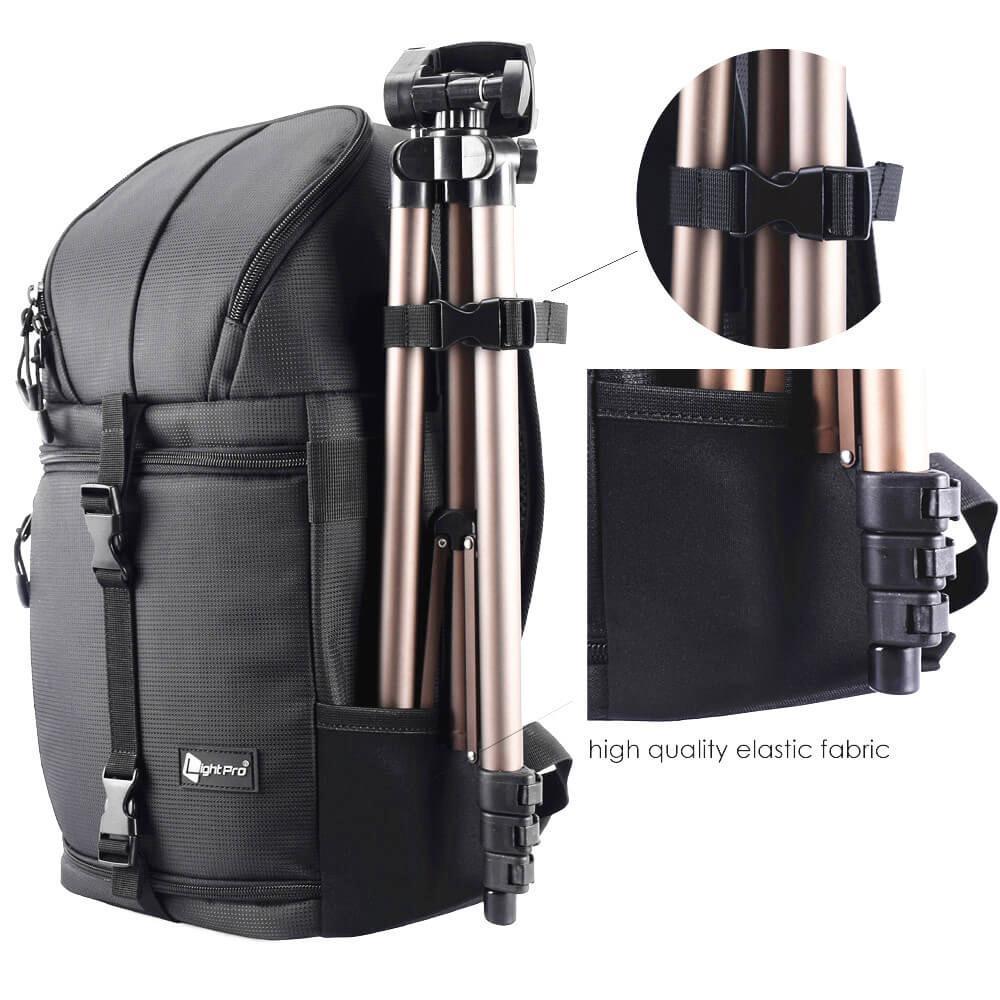 DSLR Camera Sling Bag - LuxeGear with Quick Access Design