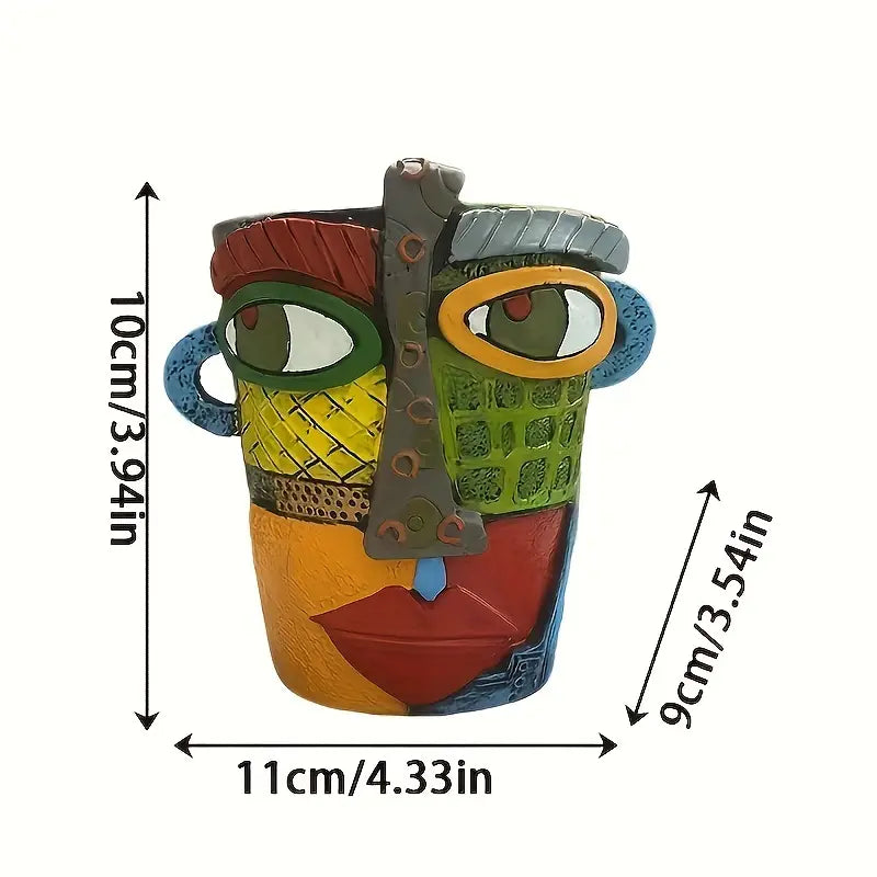 Abstract Face Planter - Artistry Home Decor