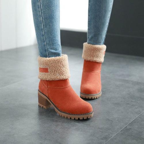 Winter Boots - Alpine Luxe Slip-ons with Insulated Comfort