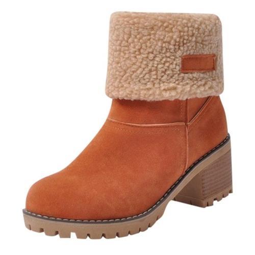 Winter Boots - Alpine Luxe Slip-ons with Insulated Comfort