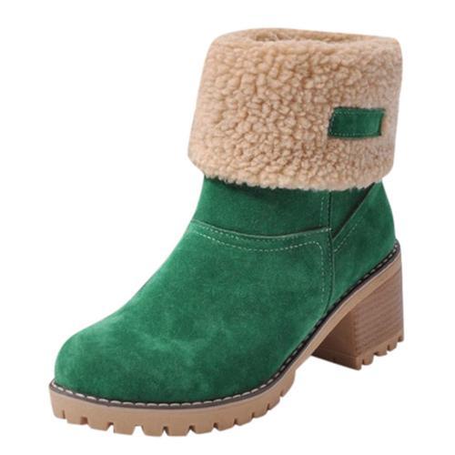 Winter Boots - Alpine Luxe Slip-ons with Insulated Comfort