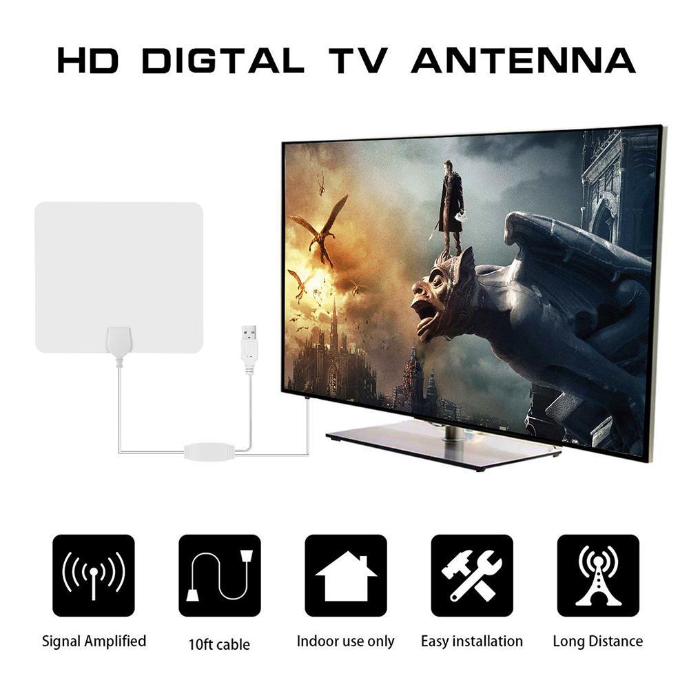 HDTV Antenna with Signal Booster - ClearWave