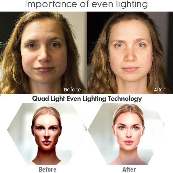 Portable Mirror Lights - LuxeGlow