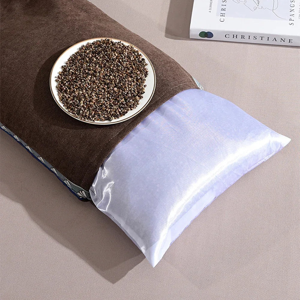 Buckwheat Husk Neck Pillow - SleepWell Essentials