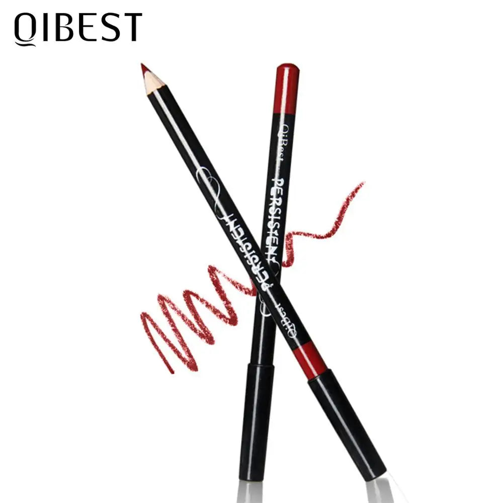 Waterproof Matte Lip Liners Set - LuxeBeauty Essentials