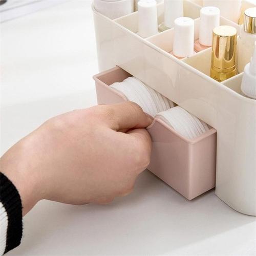 Compartmentalized Beauty Organizer with Drawer - LuxeNest