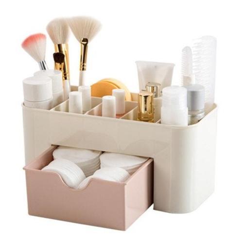 Compartmentalized Beauty Organizer with Drawer - LuxeNest