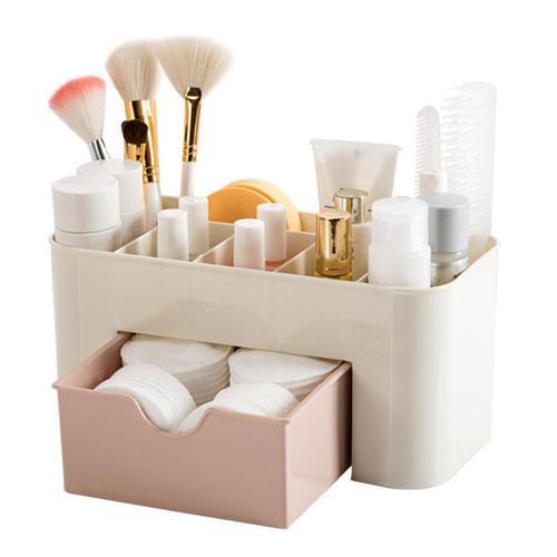 Compartmentalized Beauty Organizer with Drawer - LuxeNest