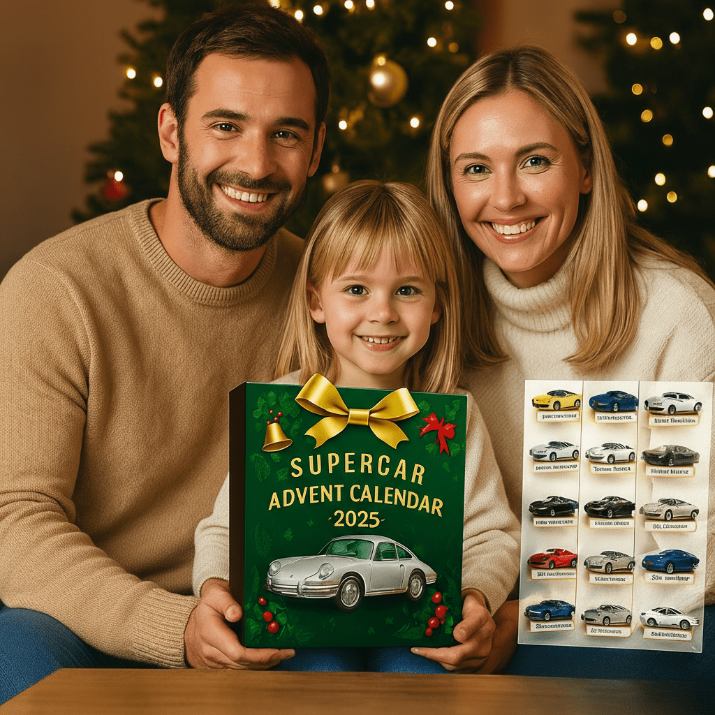 Turbo Drive Advent Calendar - Velocity Toys with 24 Mini Cars