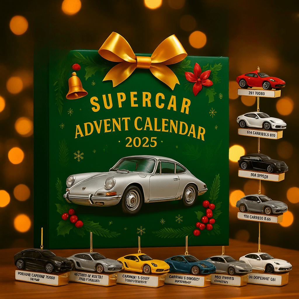 Turbo Drive Advent Calendar - Velocity Toys with 24 Mini Cars
