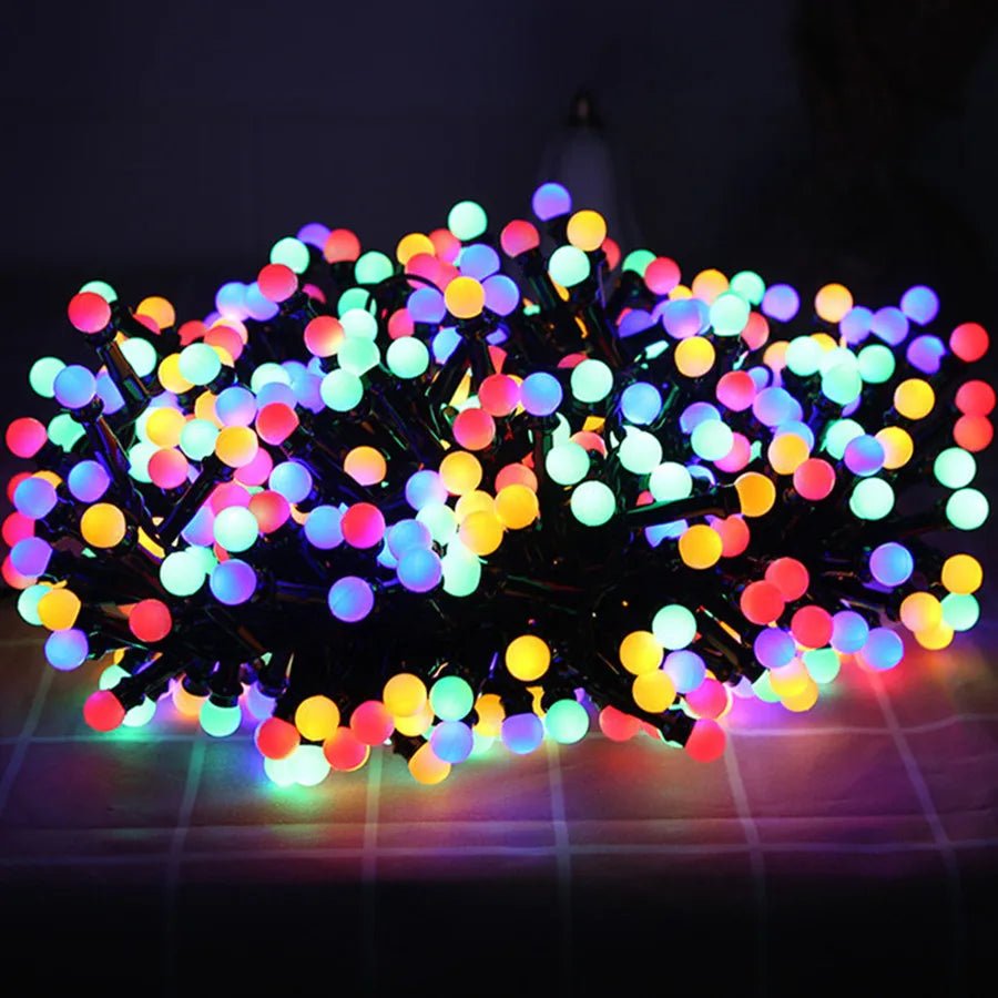 Luminous LED String Lights - GlowVista Waterproof Decor