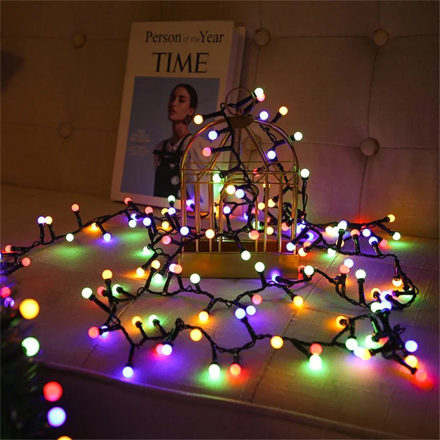 Luminous LED String Lights - GlowVista Waterproof Decor