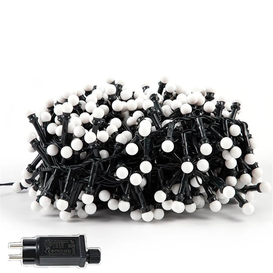 Luminous LED String Lights - GlowVista Waterproof Decor