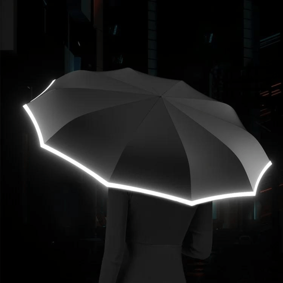 Windproof Compact Umbrella - AquaShield