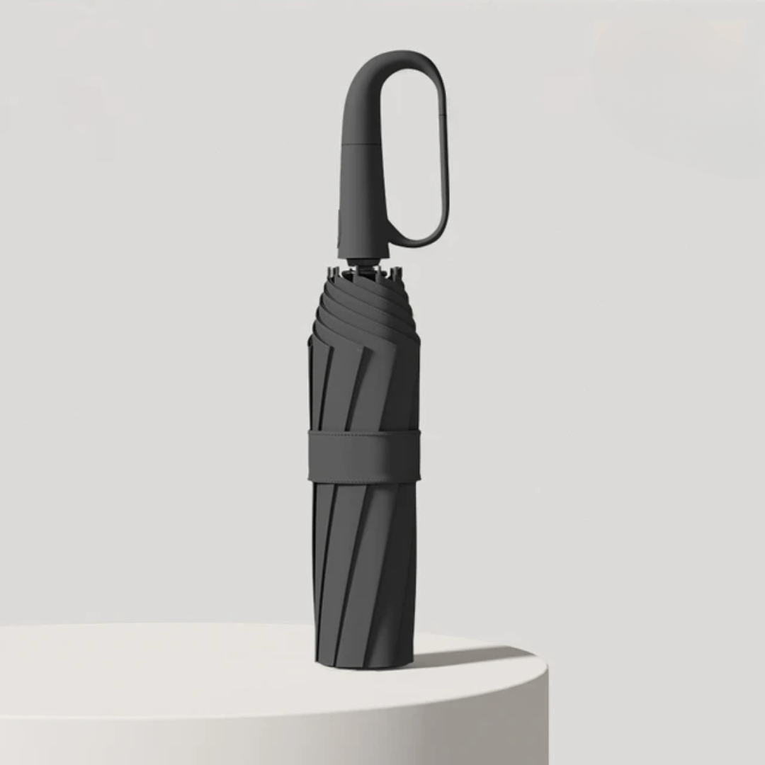 Windproof Compact Umbrella - AquaShield