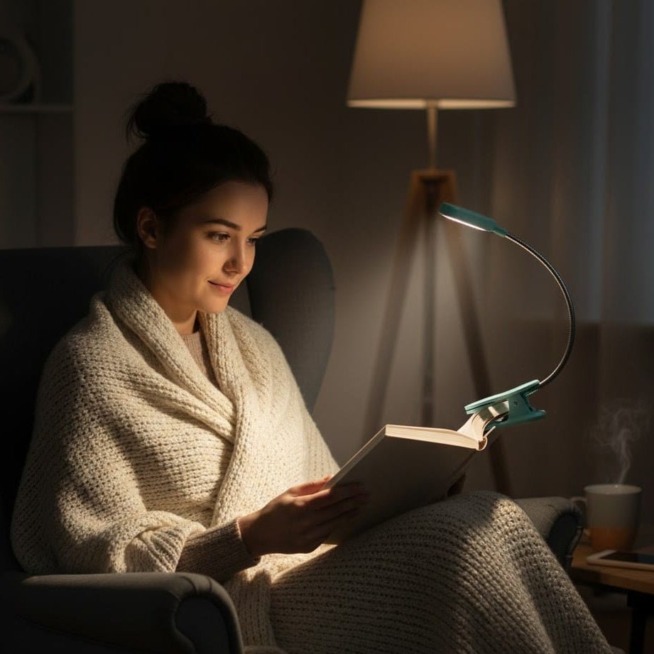Gentle LED Book Lamp - LumaNest