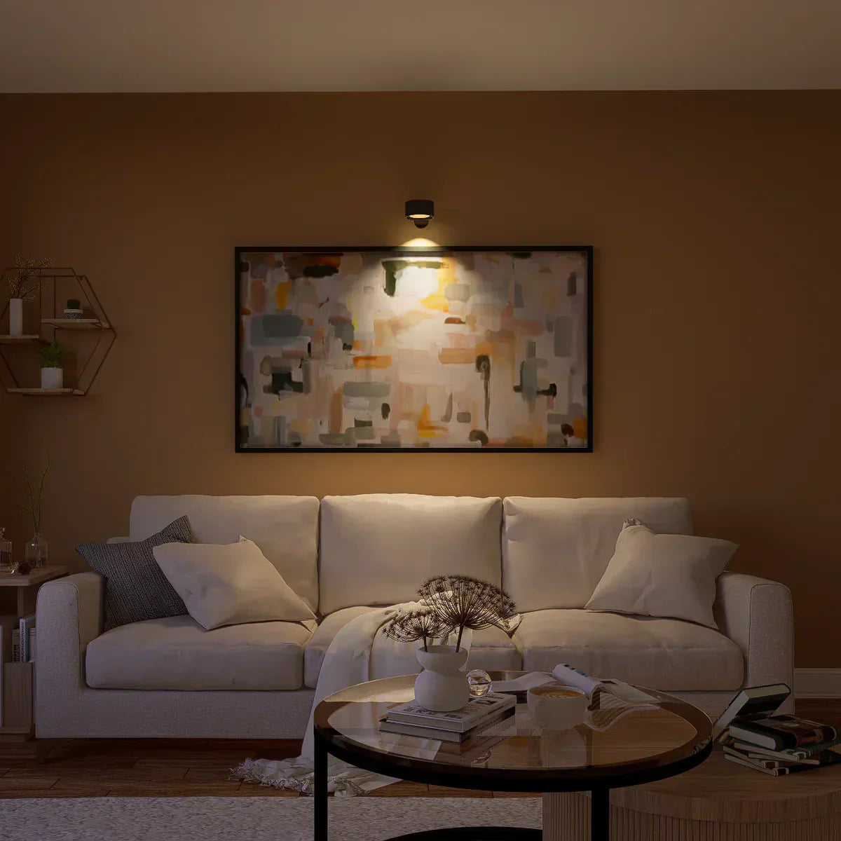 Wireless Wall Light - LumaNest with Adjustable Brightness