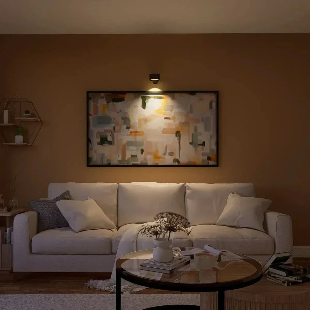 Wireless Rechargeable Wall Lamp - LuminaGlow