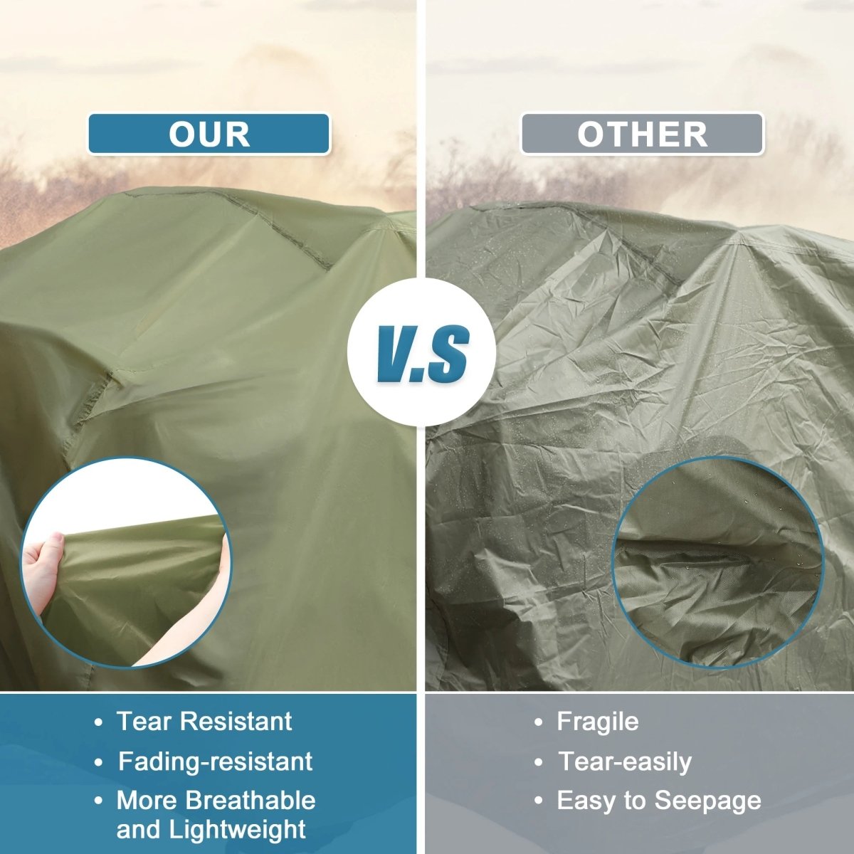 Durable ATV Cover - TitanShield Outdoor Gear