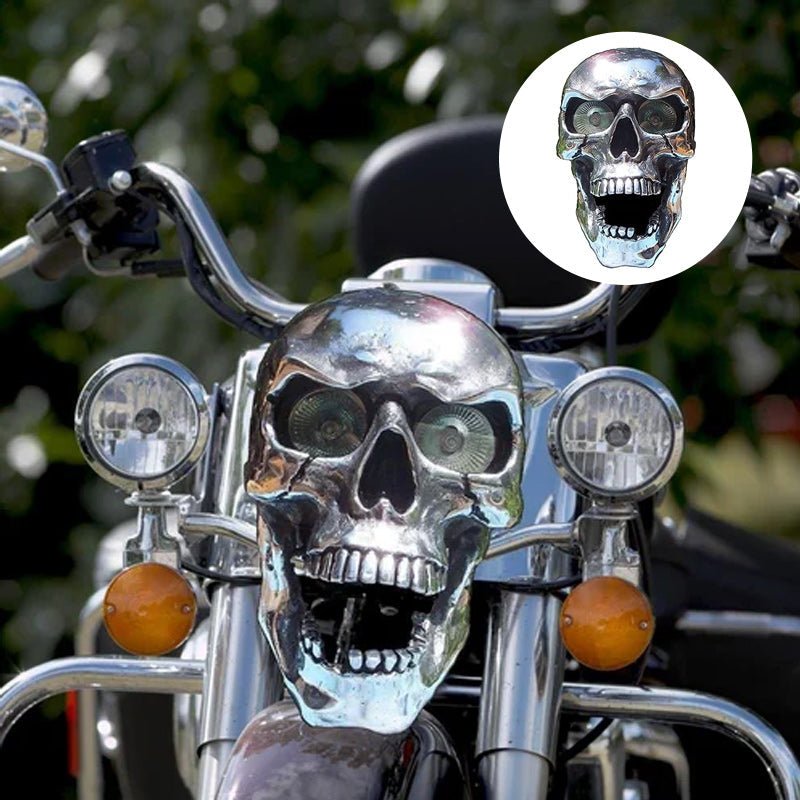 Skull Design LED Headlight - LuminaCraft