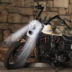 Skull Design LED Headlight - LuminaCraft
