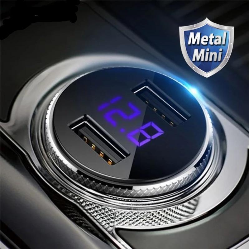 Fast Charge Dual USB Car Charger - Voltix Premium
