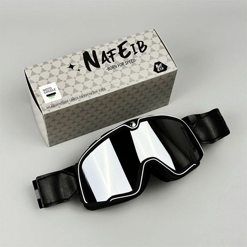 Vintage Motorcycle Goggles - SteelRide Essentials