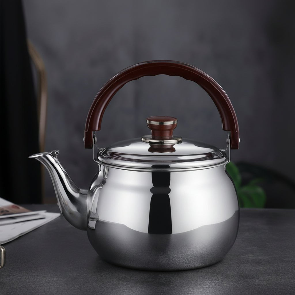 Whistling Stainless Steel Kettle - LuxeBoil