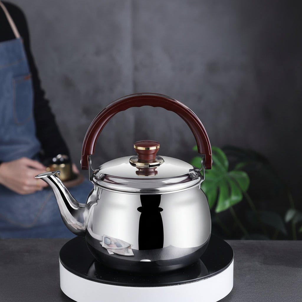 Whistling Stainless Steel Kettle - LuxeBoil