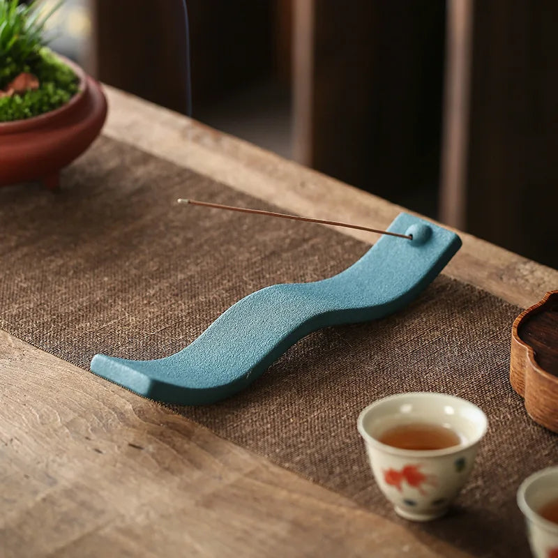 Ceramic Incense Holder - Tranquil Essence