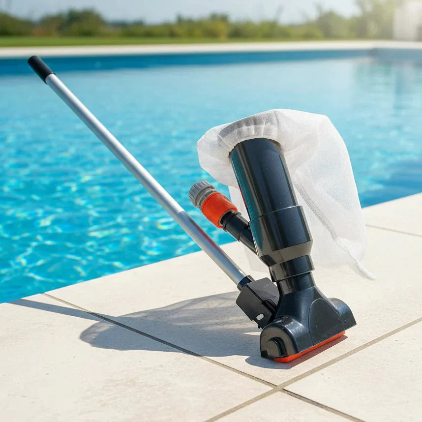 AquaClean - Premium Pool Vacuum & Skimmer Tool Set