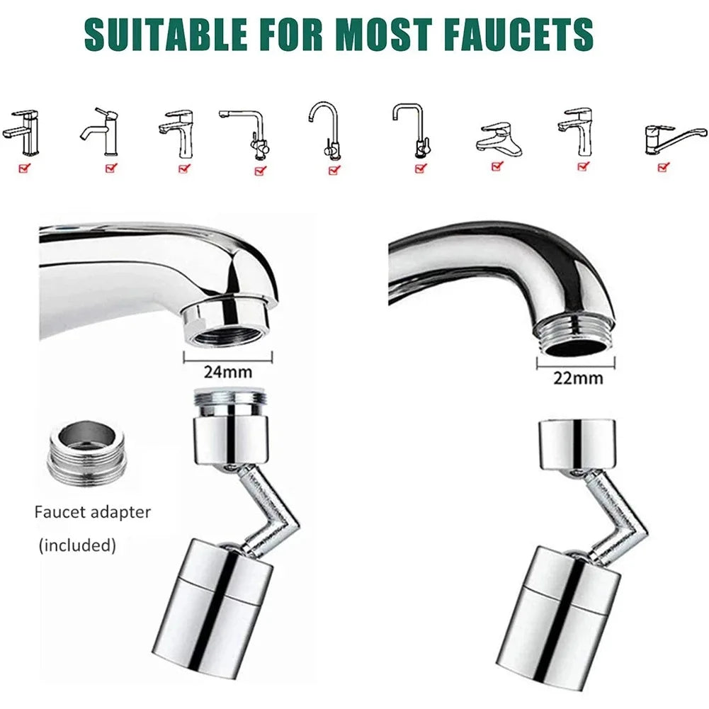 AquaTap™ – Universal Faucet with Easy Twist Design