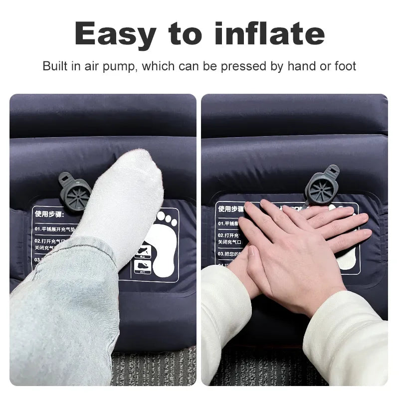 Self-Inflating Camping Mattress with Pump - TerraNest
