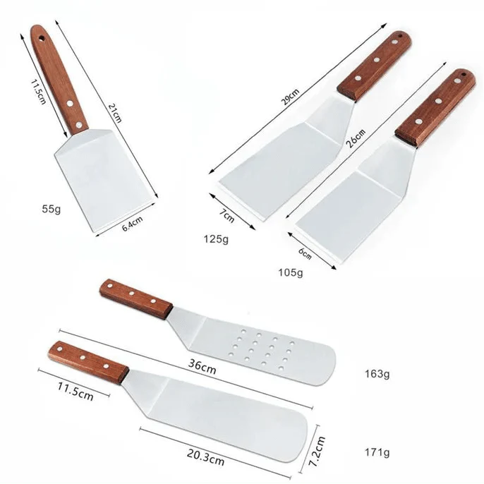 Stainless Steel Grill Spatula - GrillMaster Pro