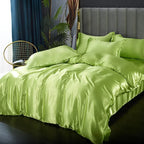 Silk Bedding Set – LuxeDreams